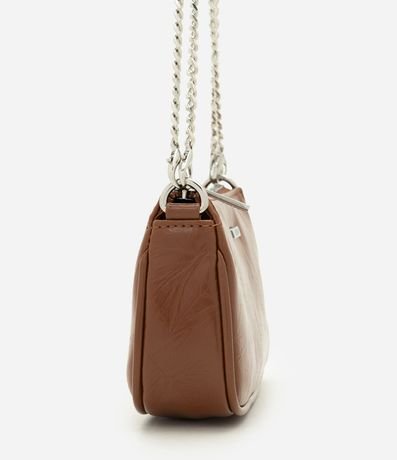 Cartera Baguette Pequeña en PU con Asa Transversal 2