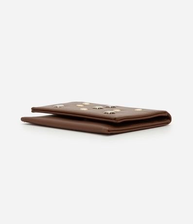 Cartera Tipo Sobre Pequeña de PU con Aplicación de detalles Decorativos 2