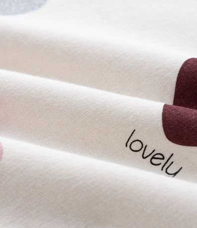 Buzo Infantil con Estampado de Corazones – Talle 7 a 14 años 4