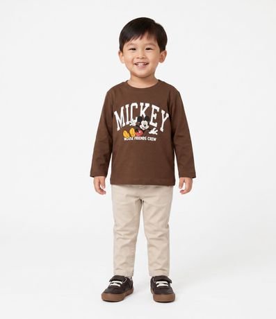 Remera Infantil con Estampa de Mickey Crew – Talle 2 a 6 años