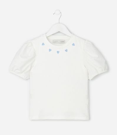 Blusa Infantil con Bordado Corazones – Talle 5 a 14 años 2