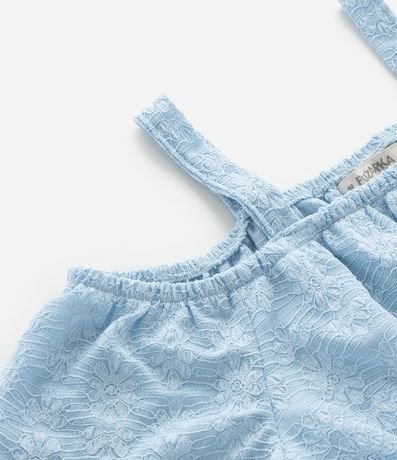 Blusa Infantil Slim Manga Larga en Encaje – Talle 7 a 16 años 4
