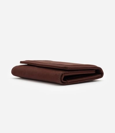 Billetera Sobre Mediana en Gamuza con Tapa 2