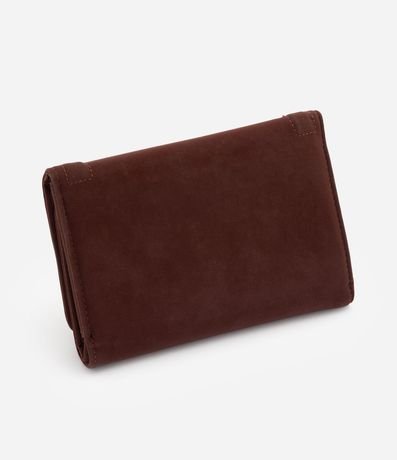 Billetera Sobre Mediana en Gamuza con Tapa 3
