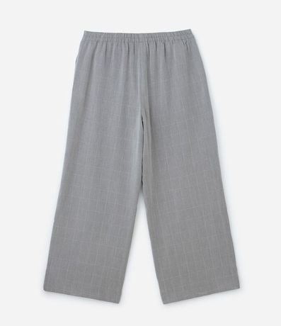 Pantalón Sastre Wide de Cuadros Alargada Curve & Plus Size 6