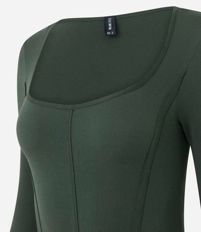 Body en Poliamida Seamless y Escote Cuadrado 2