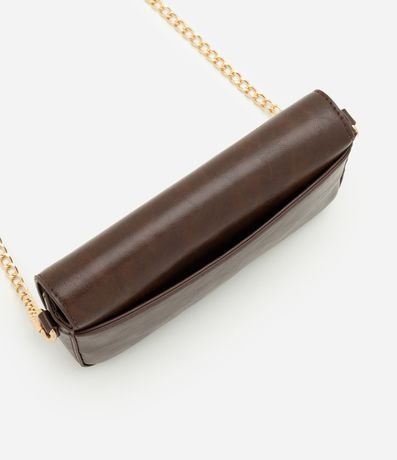 Cartera Transversal Pequeña en PU con Asa de Cadena 4