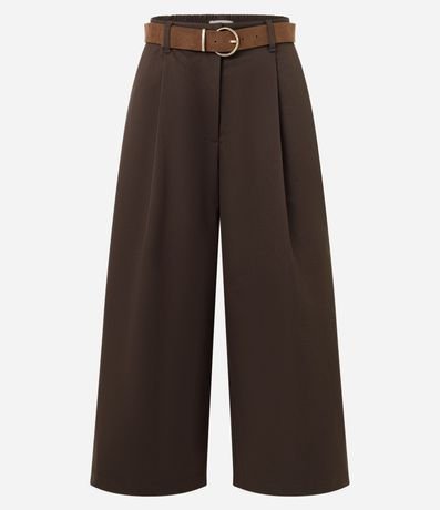 Pantalón Pantacourt Sastrería con Cinturón