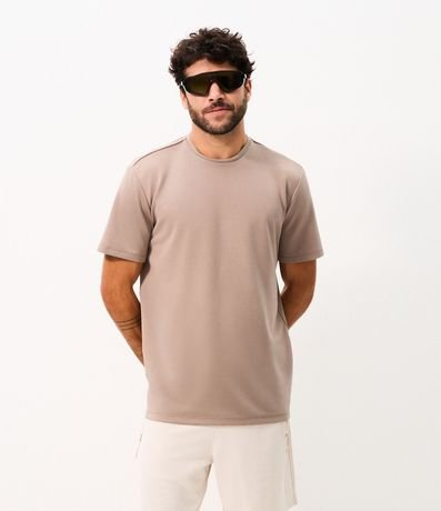 Remera Comfort Deportiva en Tech Fleece con Tecnologia Dry