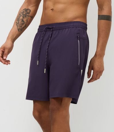 Bermuda Deportiva con Bloques de Color y Bolsillos con Cremallera 2