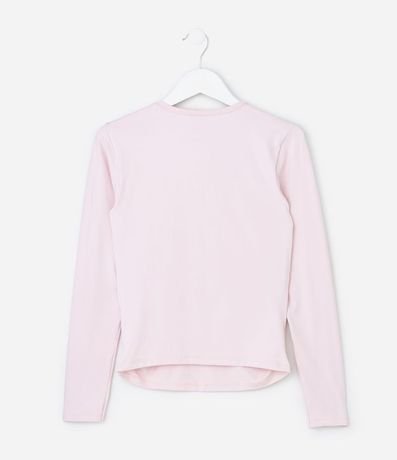 Remera Infantil Baby Look en Poliamida con Frunce Lateral – Talle 5 a 14 años 2