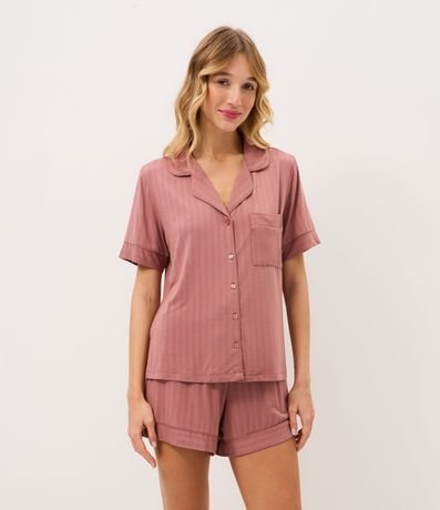 Pijama Americano Corto en Modal