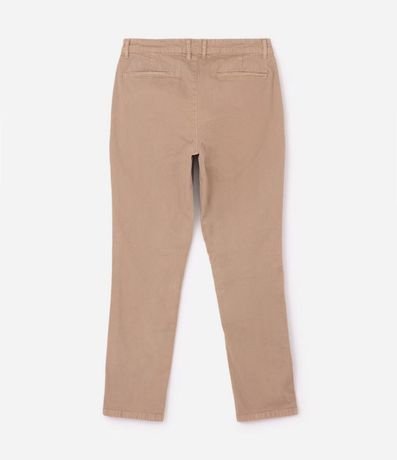 Pantalón Slim en Sarga Lavada 5