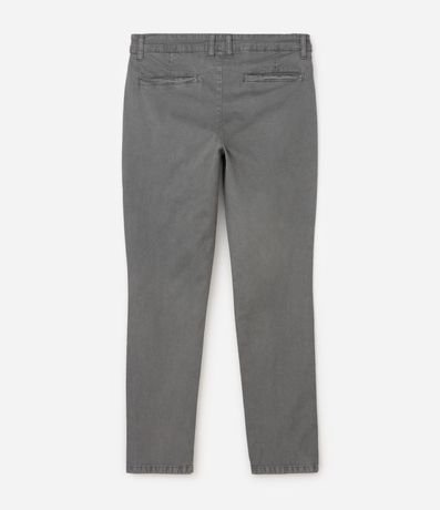 Pantalón Slim en Sarga Lavada 5