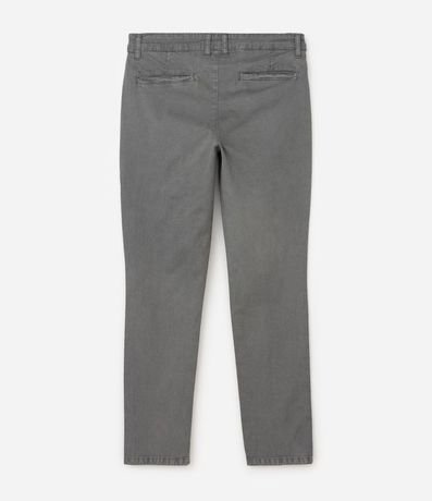 Pantalón Slim en Sarga Lavada 5