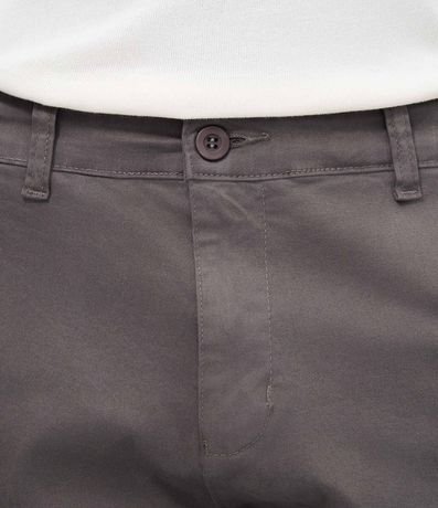 Pantalón Slim en Sarga Lavada 3