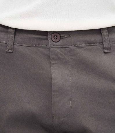 Pantalón Slim en Sarga Lavada 3