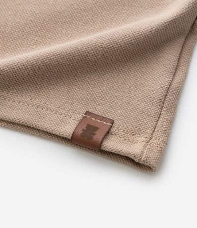 Remera Polo Infantil en Piquet Texturizado - Talle RN a 18 Meses 4