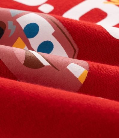 Conjunto Infantil Algodón Coches con Felpa - Talle 2 a 6 años 5