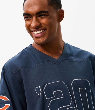Remera Deportiva NFL Bears Dry Manga Corta