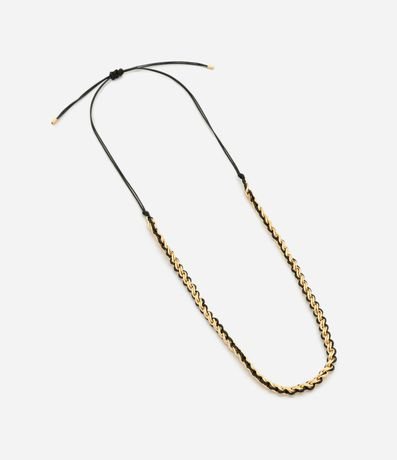 Collar Deslizante con Cadena Trenzada 3