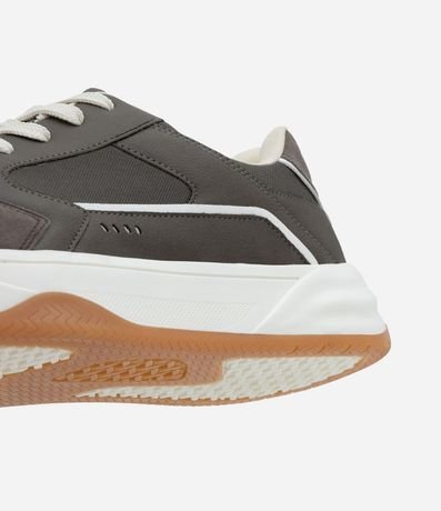 Championes Sintético Street con Cordón y Recortes 3