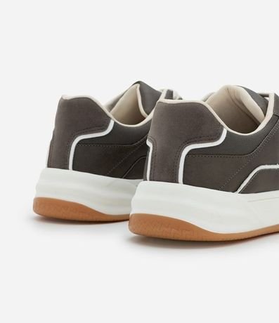 Championes Sintético Street con Cordón y Recortes 5