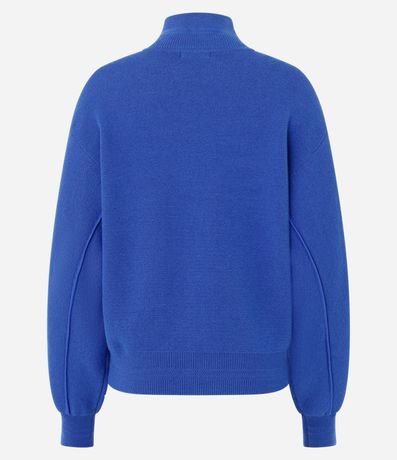 Campera Regular en Punto Pesado con Bolsillos Delanteros 3