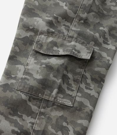 Pantalón Infantil Baggy con Estampa Camuflada – Talle 7 a 16 años 6