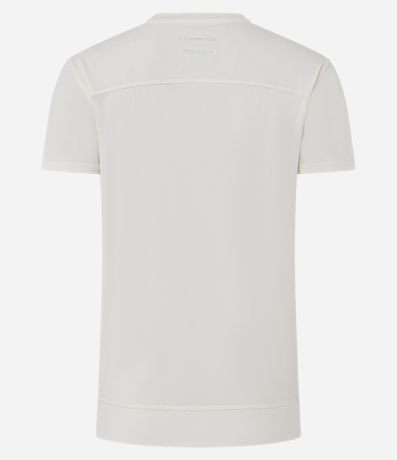 Remera Deportiva en Microfibra Agujerada con Bajo Mullet 7