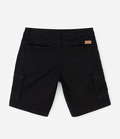 Bermuda Cargo en Algodón con Detalles de Pespunto 2