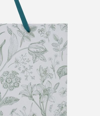 Bolsa de Regalo Mediana con Estampa Floral 2
