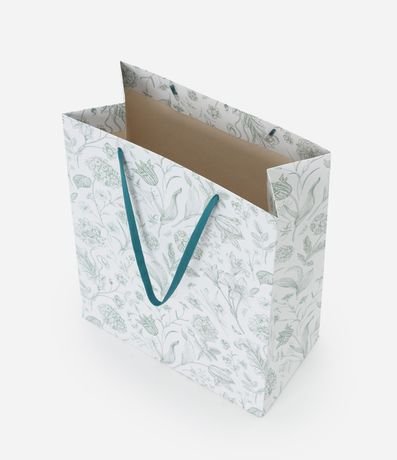Bolsa de Regalo Mediana con Estampa Floral 3