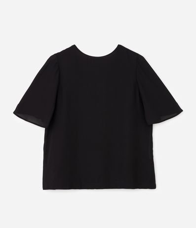 Blusa Crepé Escote V Curve & Plus Size 7
