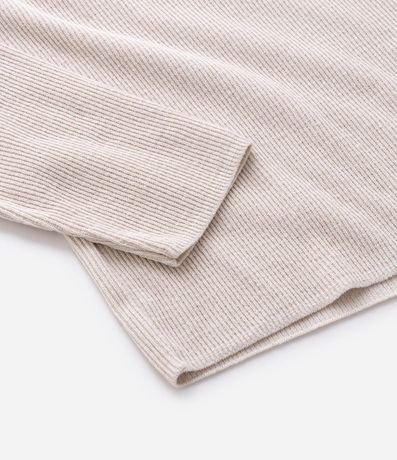 Remera Manga Larga Texturizado Henley 8
