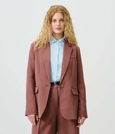 Blazer Confort Estructurado con Forro Interno 1