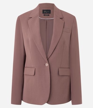 Blazer Confort Estructurado con Forro Interno