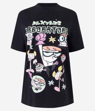Remera en Algodón con Estampado Laboratório de Dexter