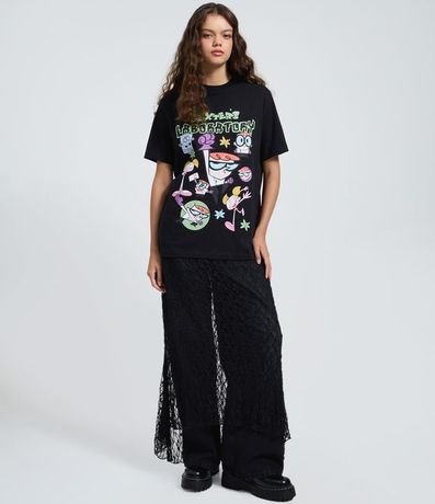 Remera en Algodón con Estampado Laboratório de Dexter 2