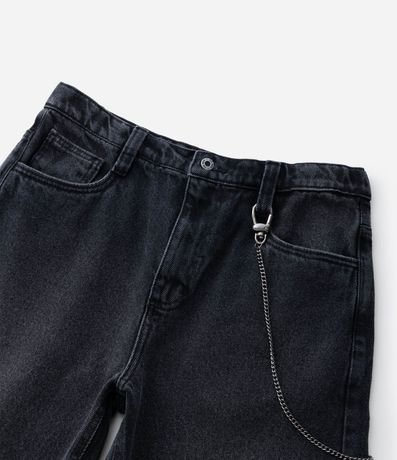 Pantalón Infantil Super Baggy en Jeans con Cadena – Talle 5 a 14 años 6