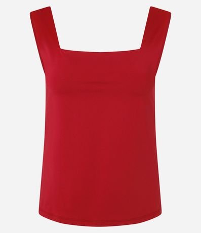 Blusa en Poliamida con Escote Cuadrado 2