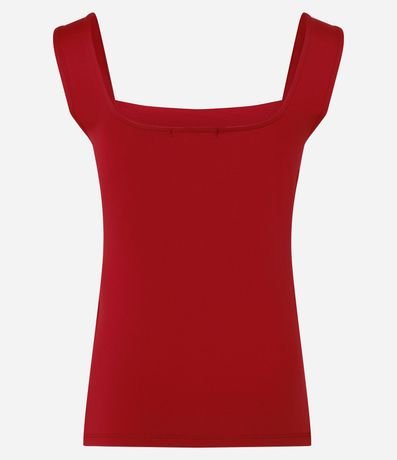 Blusa en Poliamida con Escote Cuadrado 3
