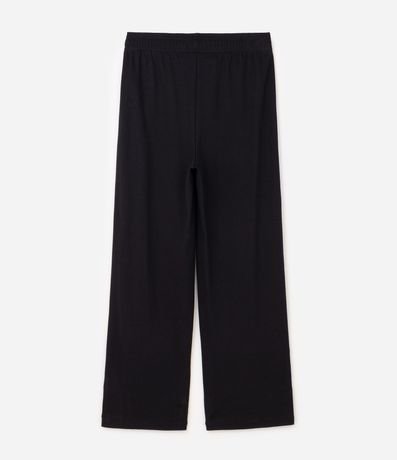 Pantalón de Pijama en Algodón Suedine con Detalle Pintuck 5