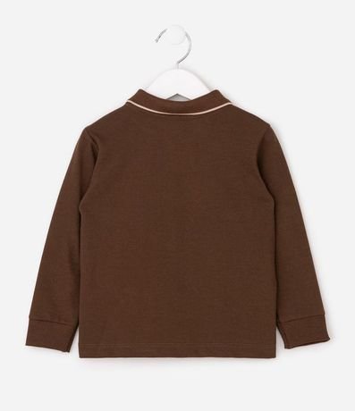 Polo Infantil Manga Larga con Mickey Minimal – Talle 2 a 6 años 2