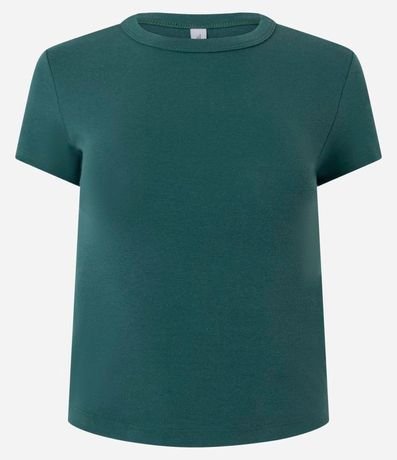 Blusa Alargada Ajustada en Rib 5