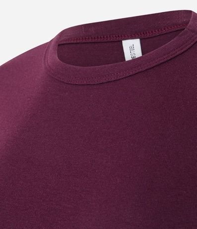 Blusa Alargada Ajustada en Rib 6