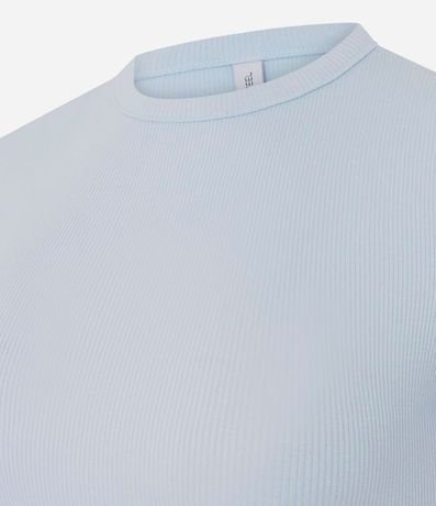 Blusa Manga Corta con Cuello Redondo 2