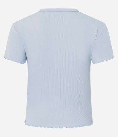 Blusa Manga Corta con Cuello Redondo 3