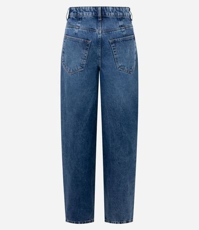 Pantalón de jean Baggy con Cintura Mediana 2