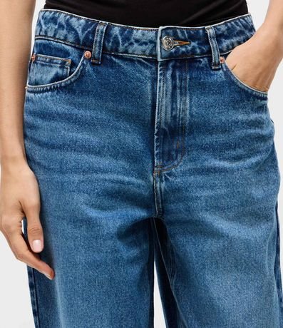 Pantalón de jean Baggy con Cintura Mediana 5